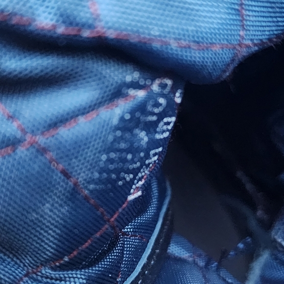 L.L. Bean Navy and Burgundy Duck Boots - Picture 4 of 6